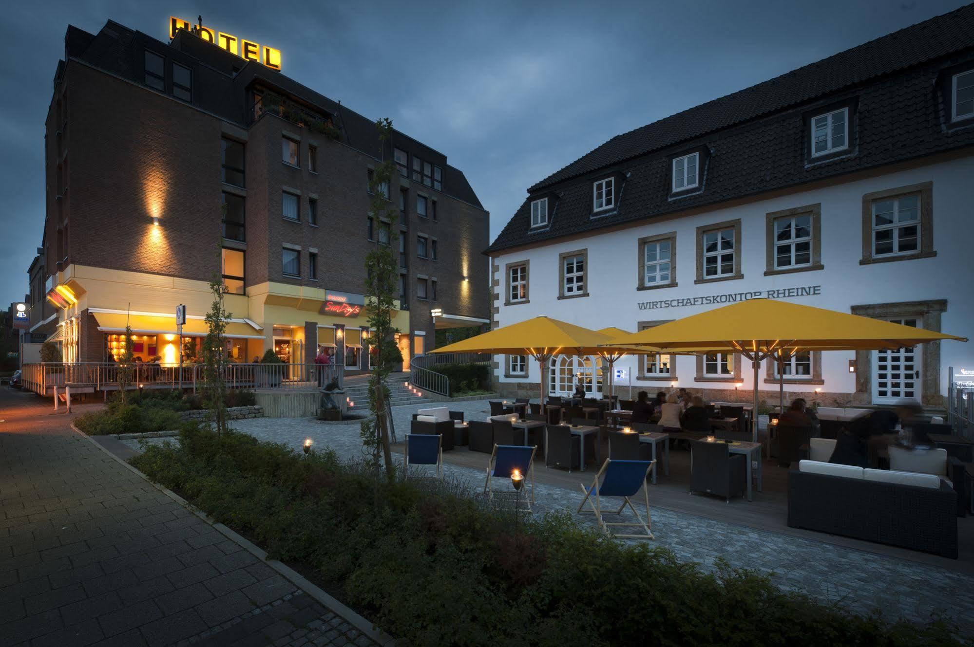 Hotel Luecke Rheine Buitenkant foto